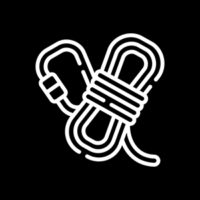 Rope & Clip Icon – Black Rope & Clip Icon - Black