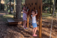 Two Kids Playing On Little Lemur's Course