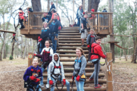 Big Group of Youth Group Kids