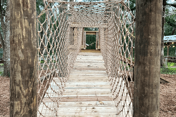 Wooden Bridge For Small Kids