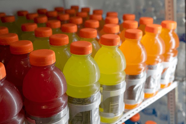 Close Up Sports Drink