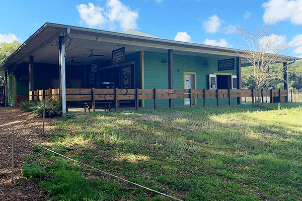 Exterior of Pro Shop