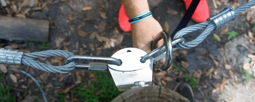 Close Up On Safety Clip Close Up On Safety Clip